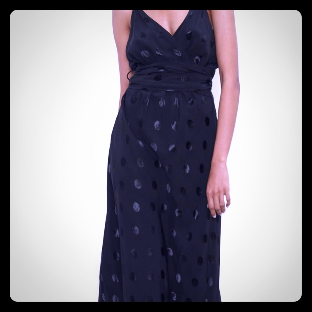 BRAND NEW. ZARA POLKA SLIP DRESS